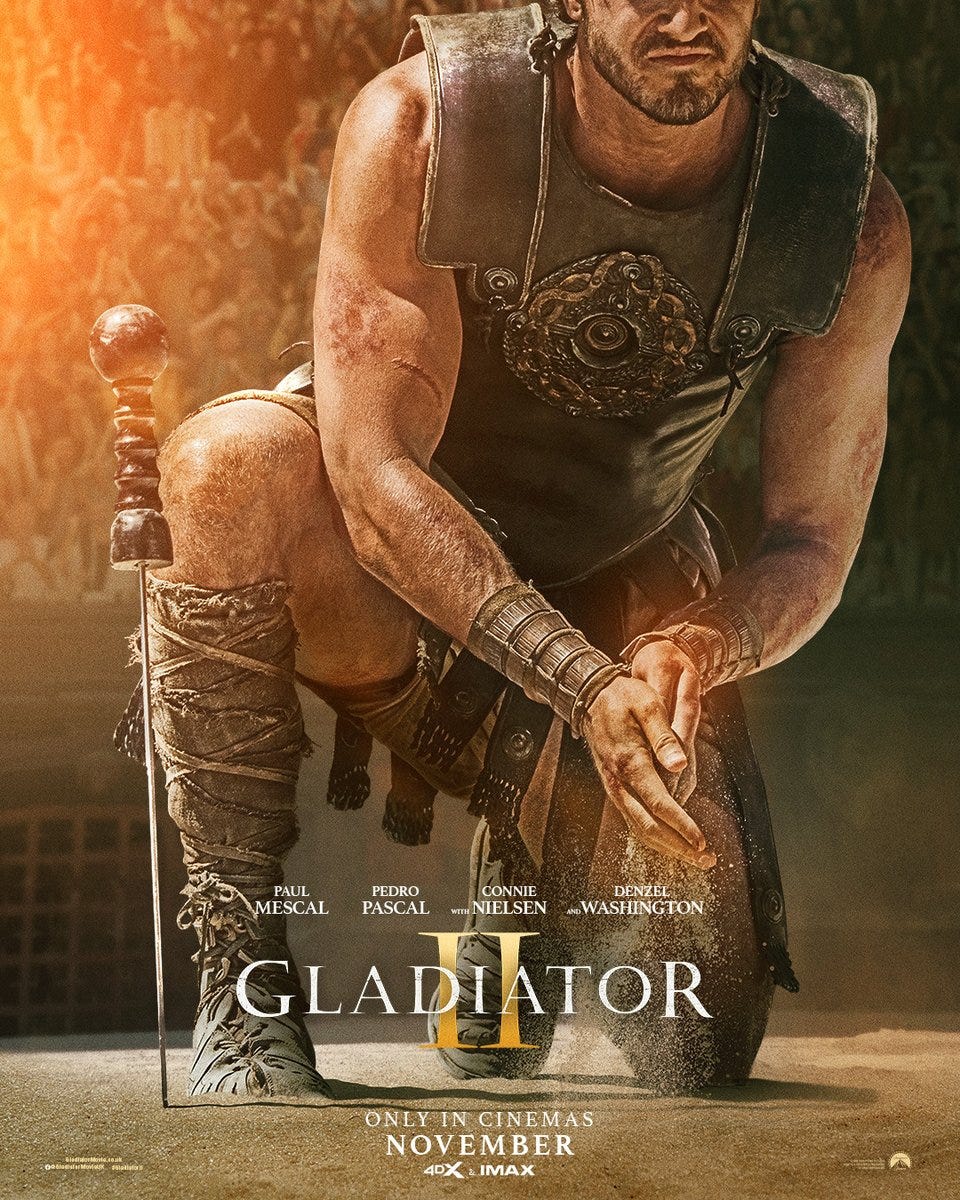 gladiator 2 poster