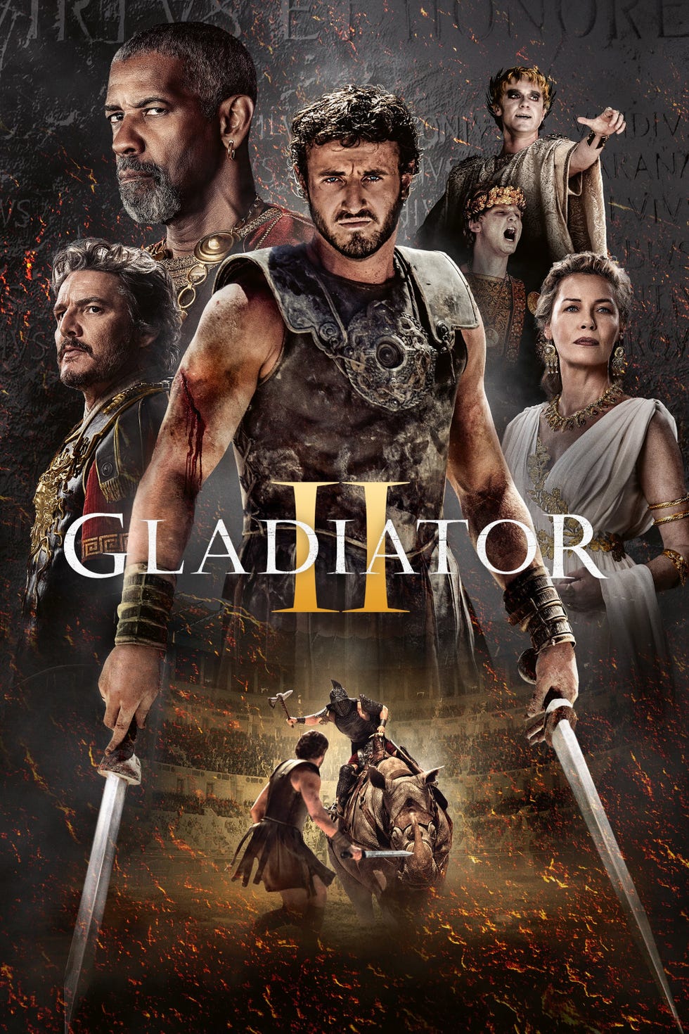 gladiator 2 poster