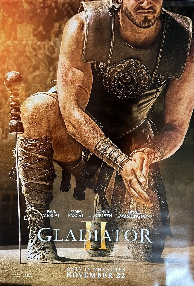 gladiator ii poster