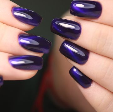 glamorous manicure of nails