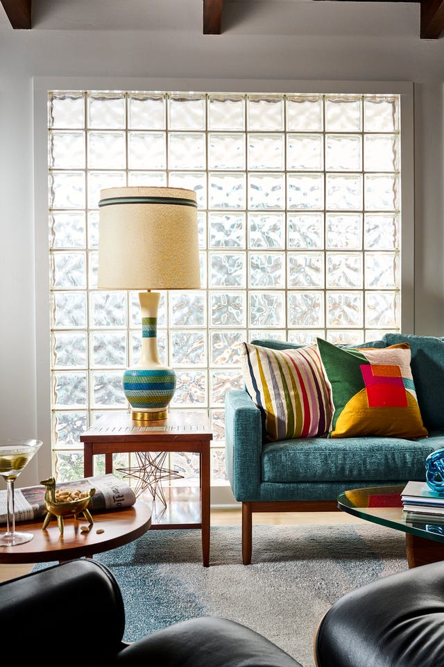 glass block wall