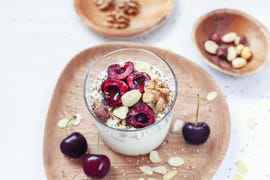 anti inflammatory foods including cherries nuts and seeds