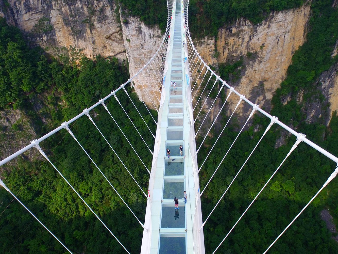 highest pedestrian bridge in the world