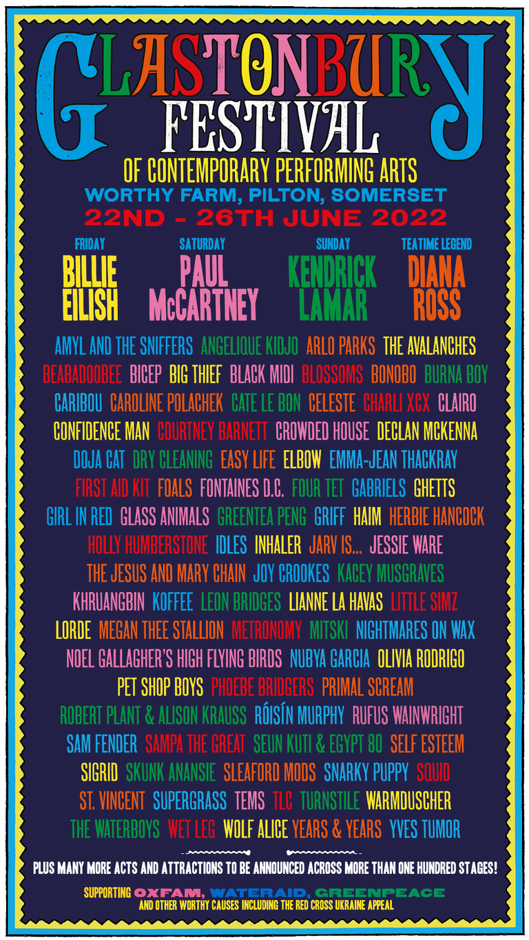 Glastonbury Festival 2024 Line-up Times App - How To Download