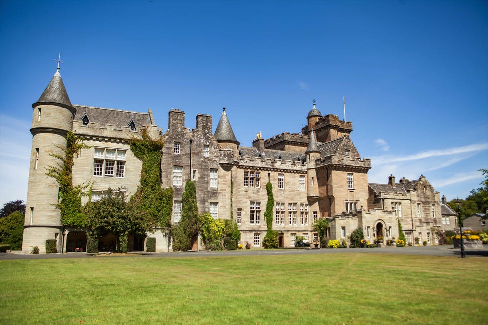 glenapp castle, ayrshire coast scotland