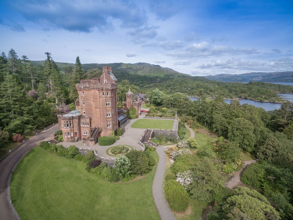 Glenborrodale Castle, Scotland for sale with two islands