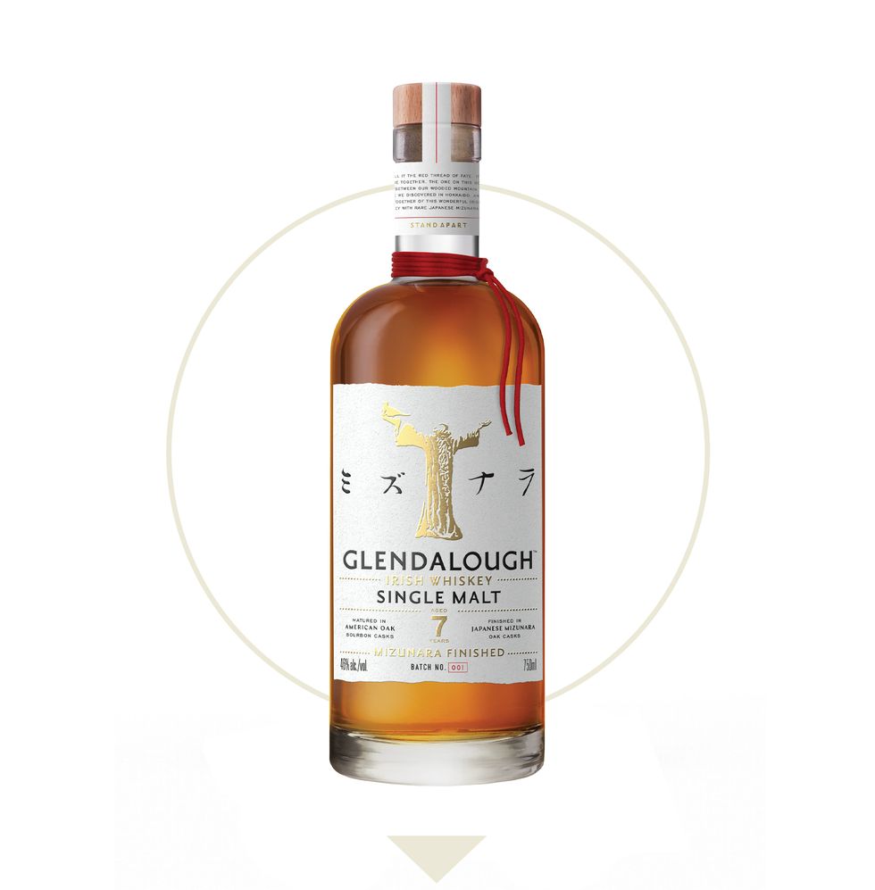 glendalough 7 year old mizunara finish irish single malt whiskey