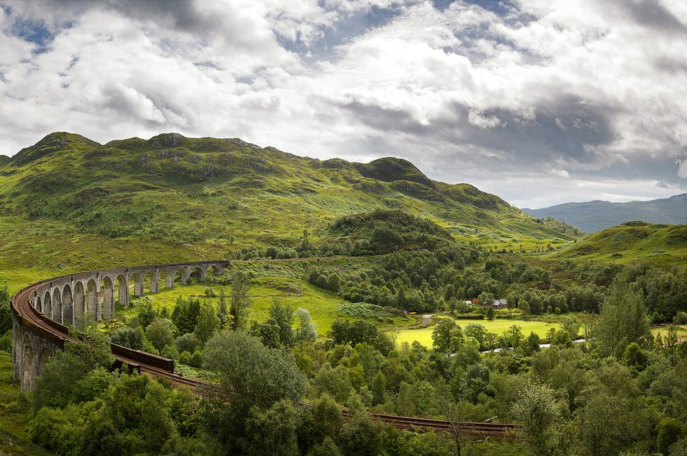 Steam train rides: Glenfinnan Viaduct