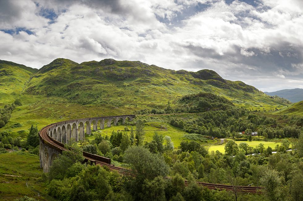 Steam train rides: Glenfinnan Viaduct