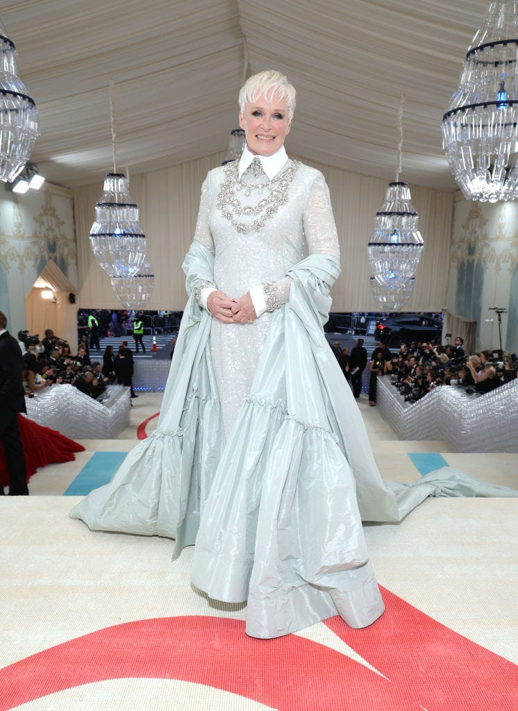 Glenn Close Met Gala 2025