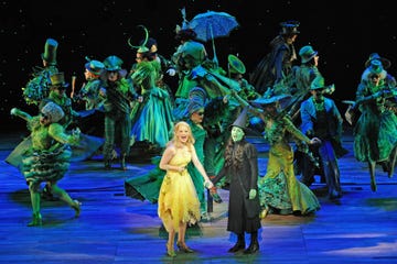 glinda c l, played by lucy durack, and