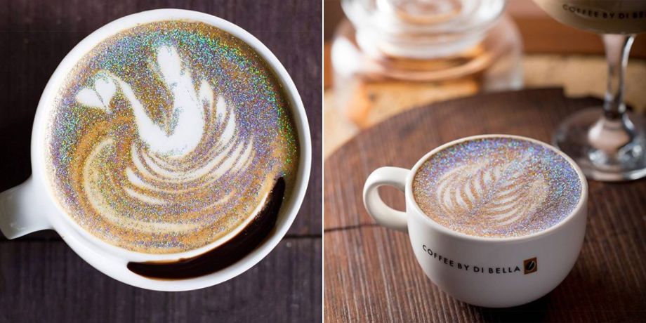 Regnjakke Fremkald Diskurs Glitter Cappuccinos Are Now a Thing