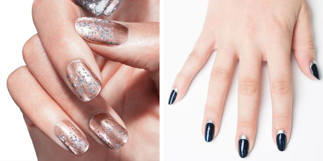 Nail Art How To: Sparkling Gold and Black