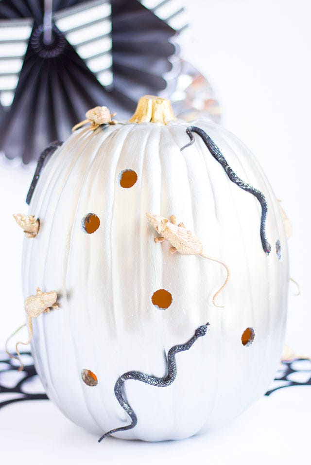 glitter pumpkin ideas