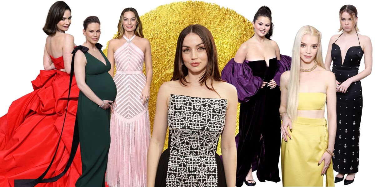 Estos vestidos de fiesta para embarazadas vistos en los Globos de Oro 2023  son la elegancia