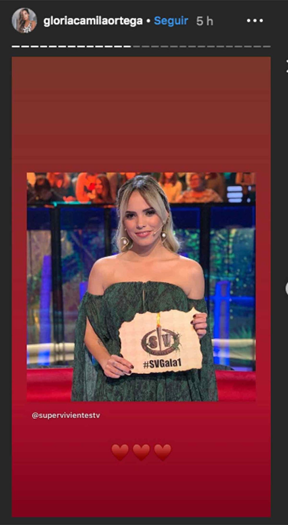 Gloria Camila nuevo look