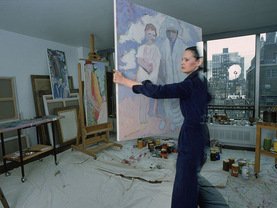 Gloria Vanderbilt Interview - Gloria Vanderbilt Paintings