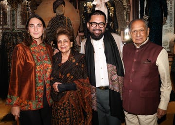 gloria vanni calvello mantegna , princess jeet kaur nabha , sabyasachi mukherjee , nand khemka