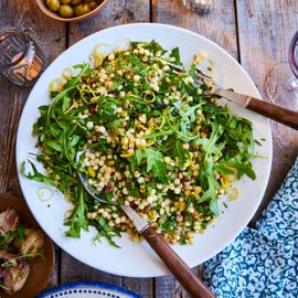 glorious green fregola