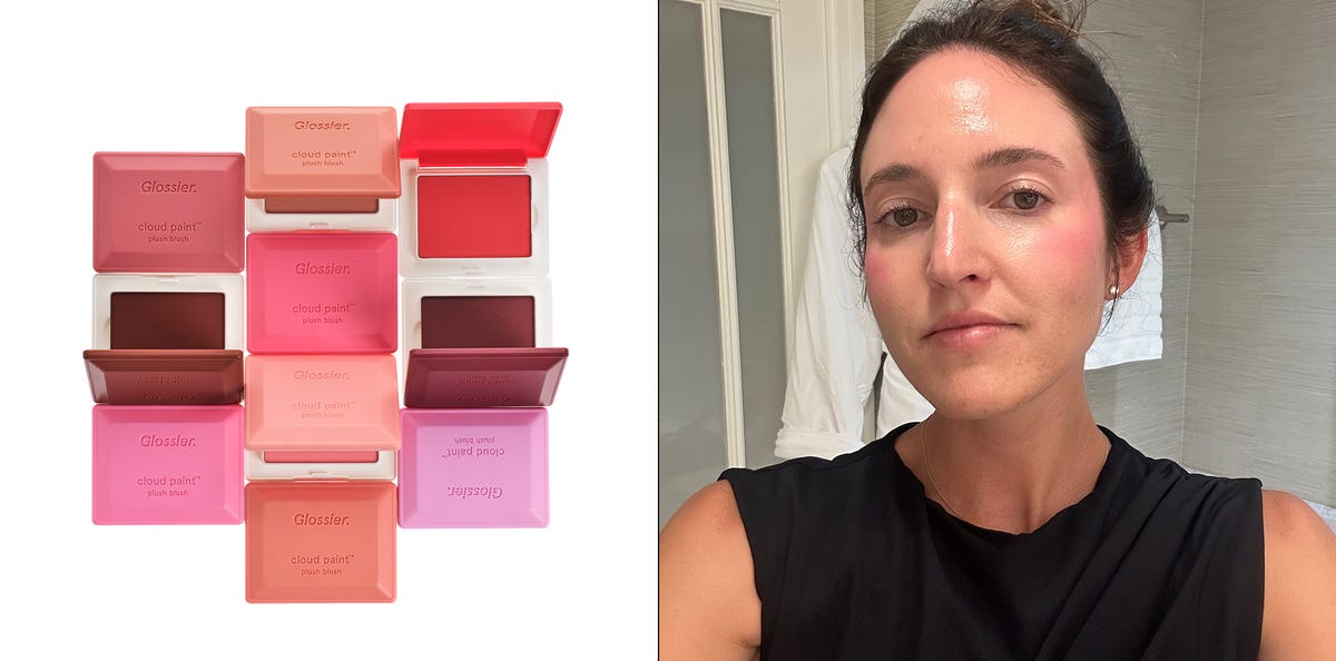 Glossier’s New Cloud Paint Plush Blush Is Here, and We’ve Got All the Details