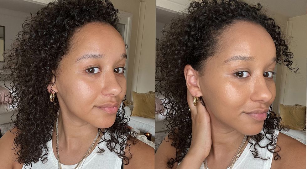 glossier stretch fluid foundation review