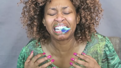 GloZell Green Tide Pod Tide Pod Challenge