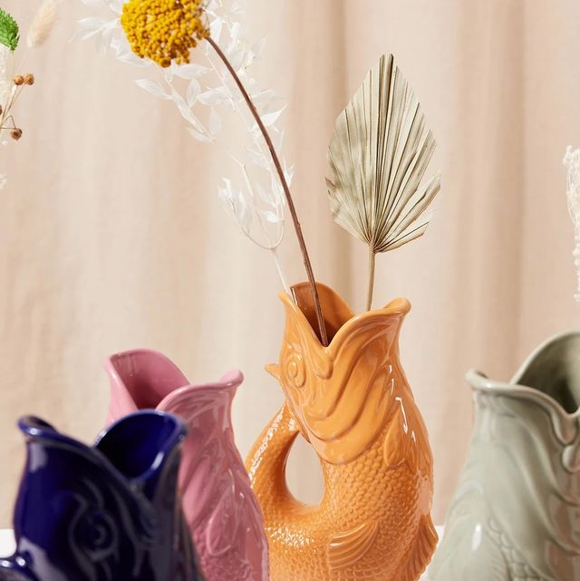 orange juice vase  Funky vases, Colorful kitchen accessories, Novelty vases