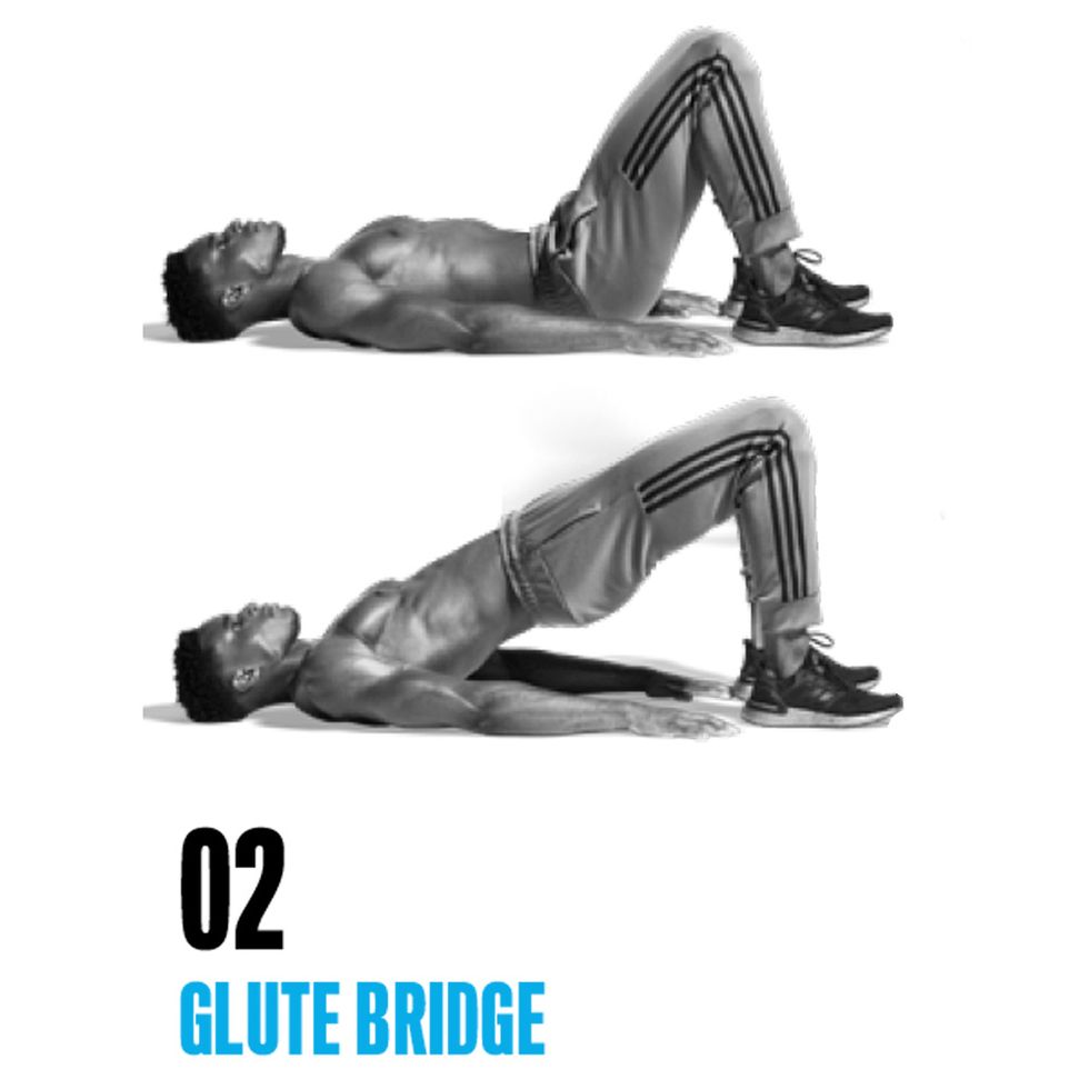 strength and conditioning glute bridge