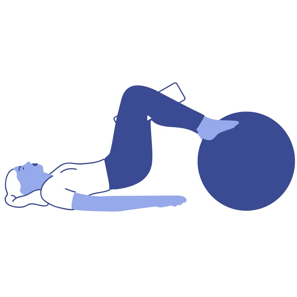 8 Stability Ball Exercises for Your Core, Legs, and Arms