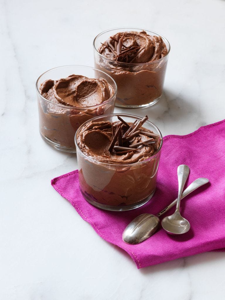 gluten free desserts double chocolate mocha mousse