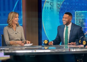 gma 2024 michael strahan news daughters driving instagram