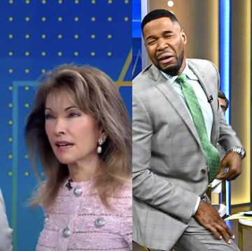 'gma' host michael strahan and 'all my children' cast member susan lucci