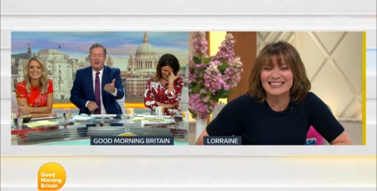 Lorraine Kelly reveals the real reason why she snubbed Esther McVey on ...