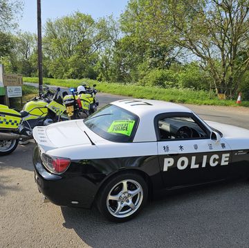 s2000 with a police livery impounded