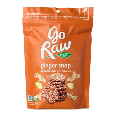 Go Raw Organic Raw Ginger Snaps Super Cookies (6-Pack)