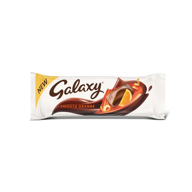 galaxy smooth orange chocolate