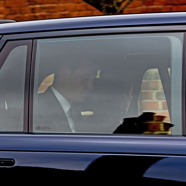 a car with a broken window