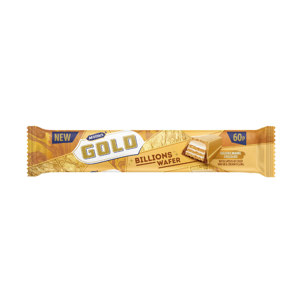 golden chocolate bar