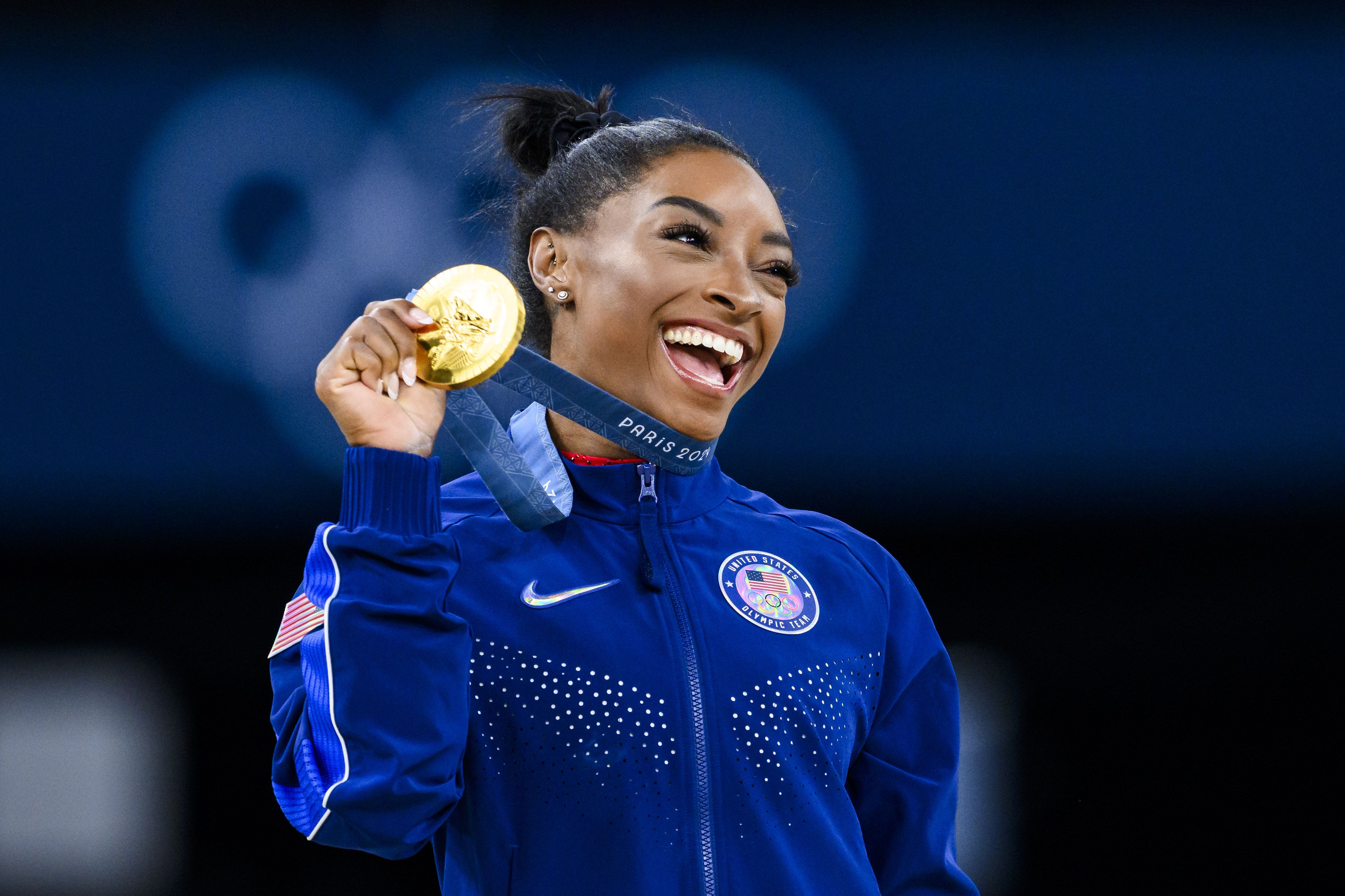 The Only Dry Shampoo Simone Biles Uses on Sweaty Gym Days