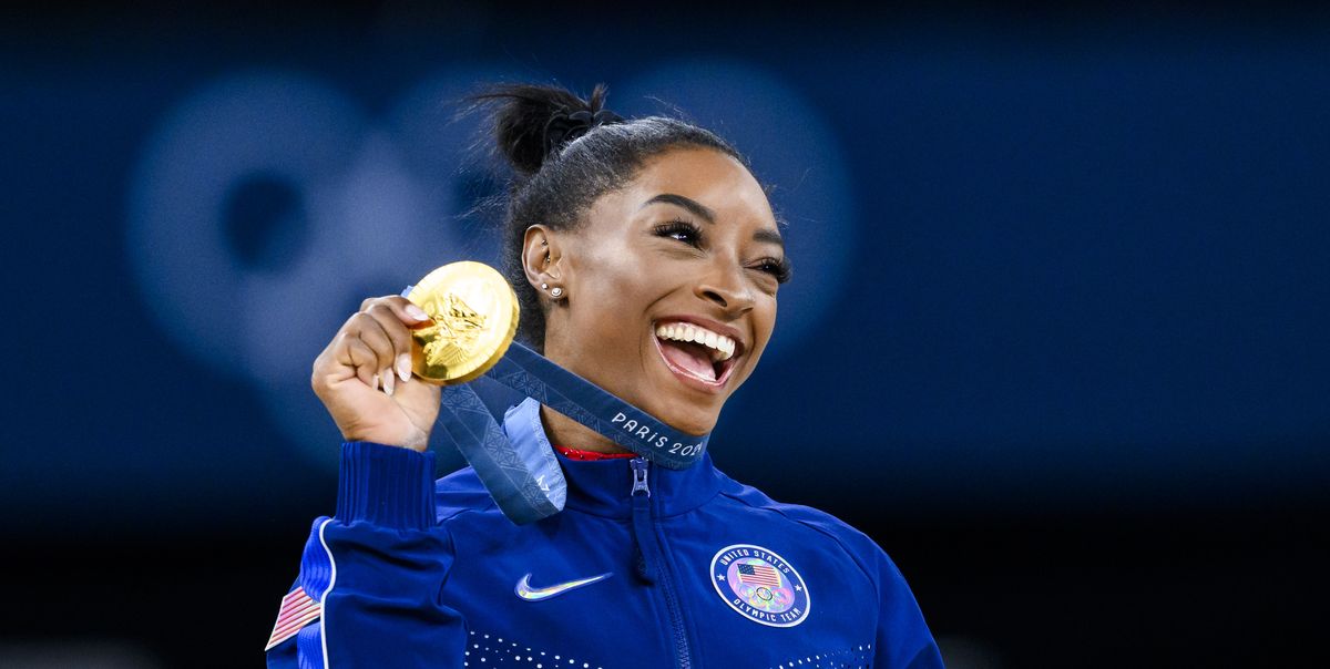 The Only Dry Shampoo Simone Biles Uses on Sweaty Gym Days