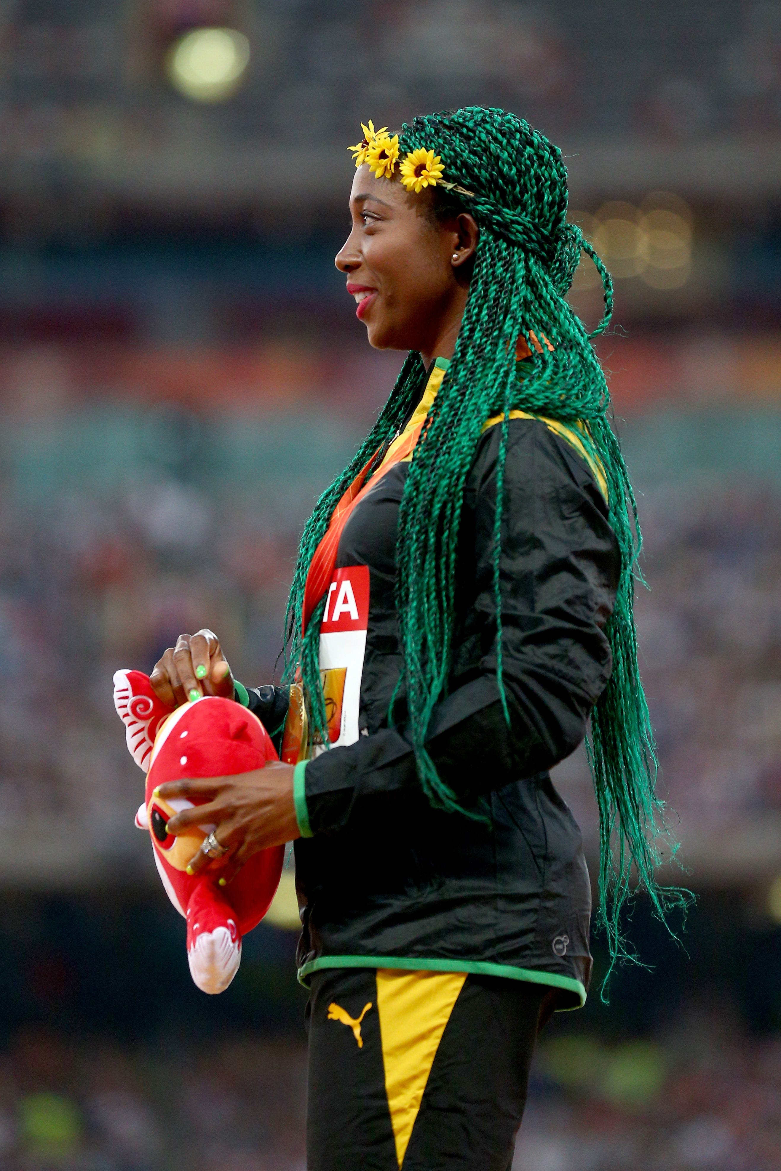 Shelly-Ann Fraser-Pryce greatest running haircuts