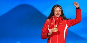 medal ceremony beijing 2022 winter olympics day 4