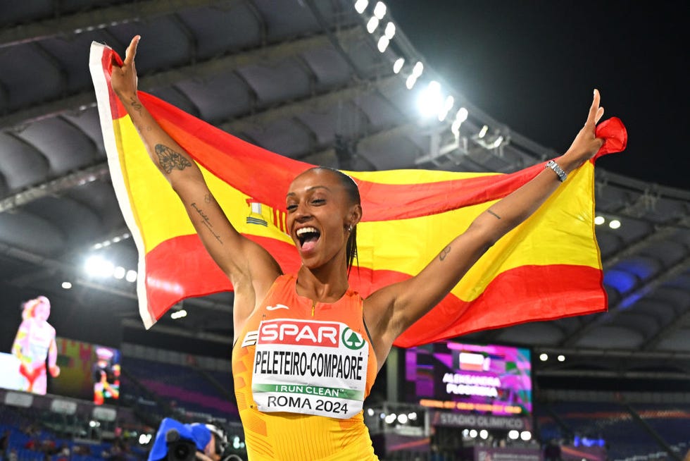 ana peleteiro campeona de europa de triple salto roma 2024