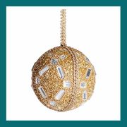 Christmas ornament, Ornament, Jewellery, Fashion accessory, Diamond, Interior design, Gold, Holiday ornament, Christmas decoration, 