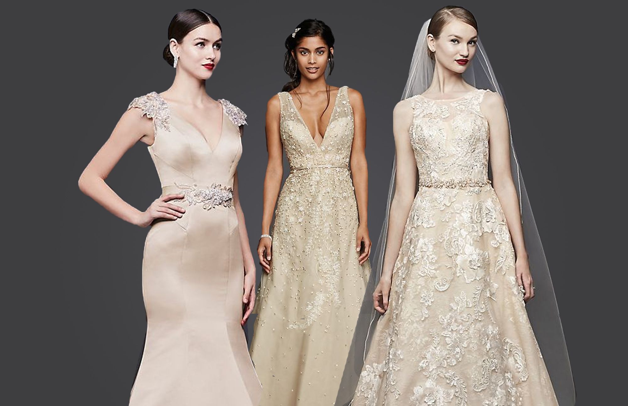 15 Gold Wedding Gowns For Bride Who Wants To Shine  Paperblog