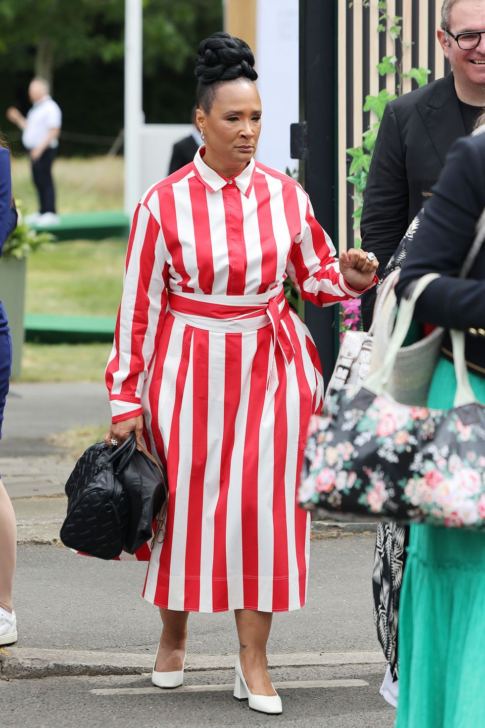 celebrity sightings at wimbledon 2024 day 1