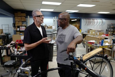Jeff Goldblum explores the world of bicycles