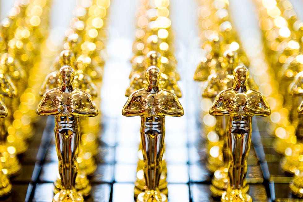 golden award statues clone