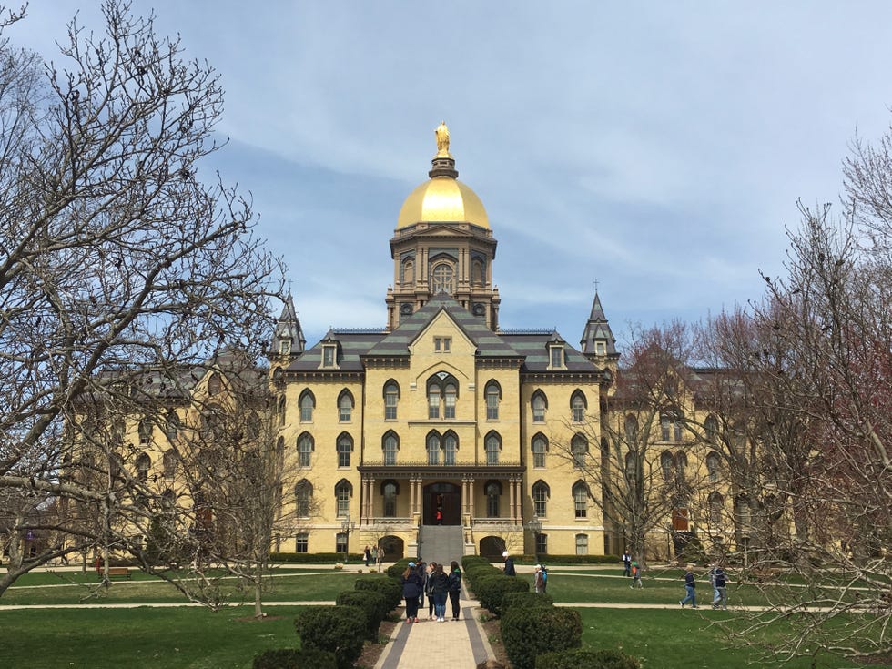 golden dome at the university of notre dame