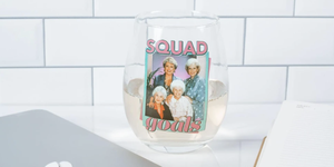 toynk golden girls squad goals wine glass